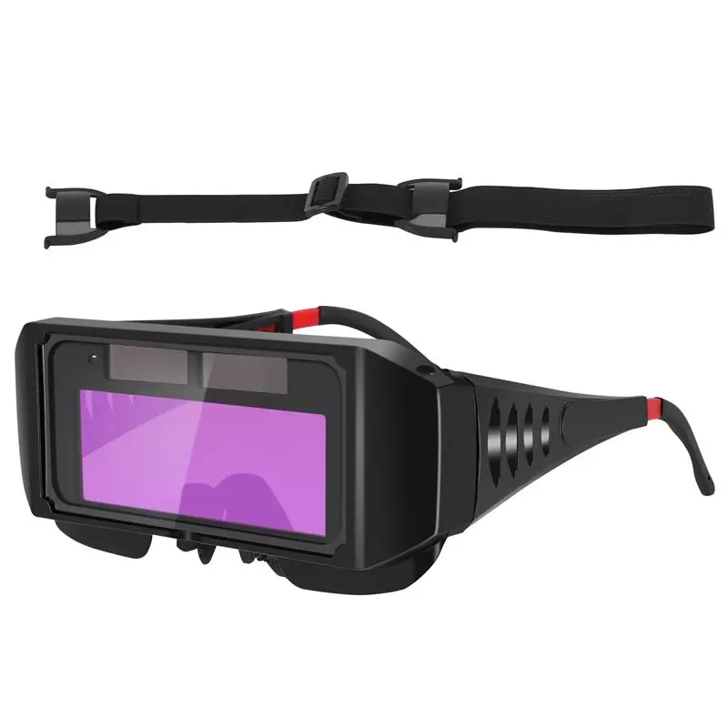 THIVN-Auto Darkening Welding Helmet Durable Automatic Light Change Anti-Glare Eyes Shied Goggle Glasses Masks Autos Shades