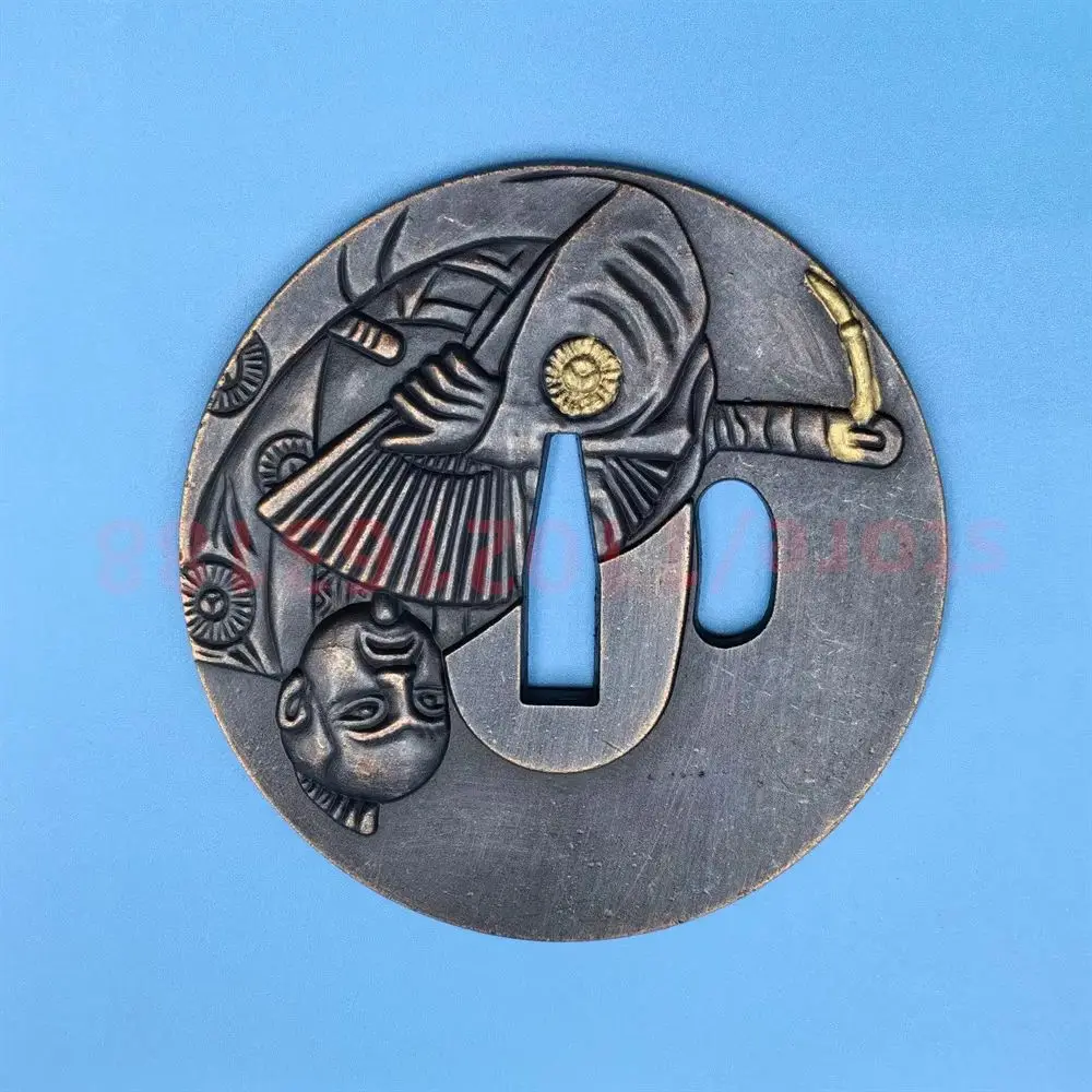 Exquisite Tsuba Handguard Guard Alloy Material For Japan Real Japanese Samurai Katana Sword Fittings Accessory Parts Nice