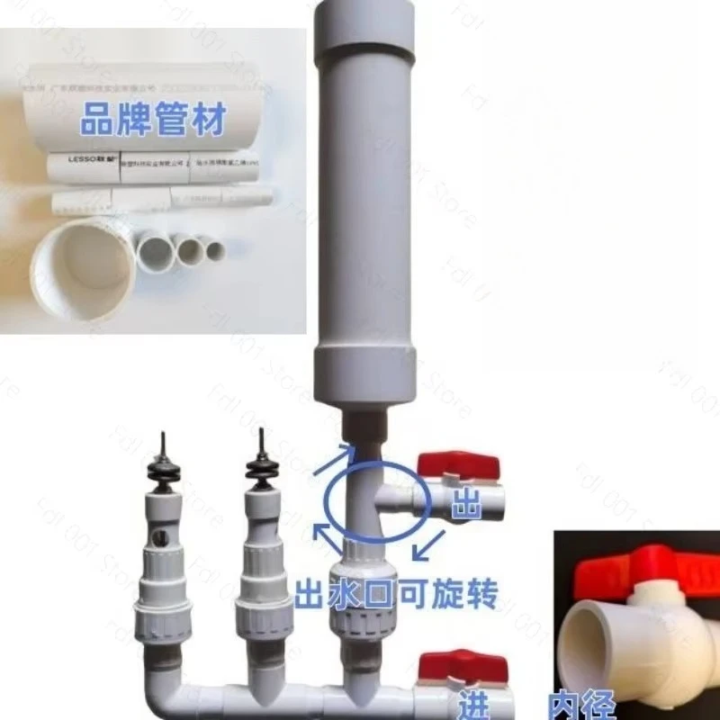 Self-pumping Water Not for Oil Electricity PVC Water Hammer Pump
