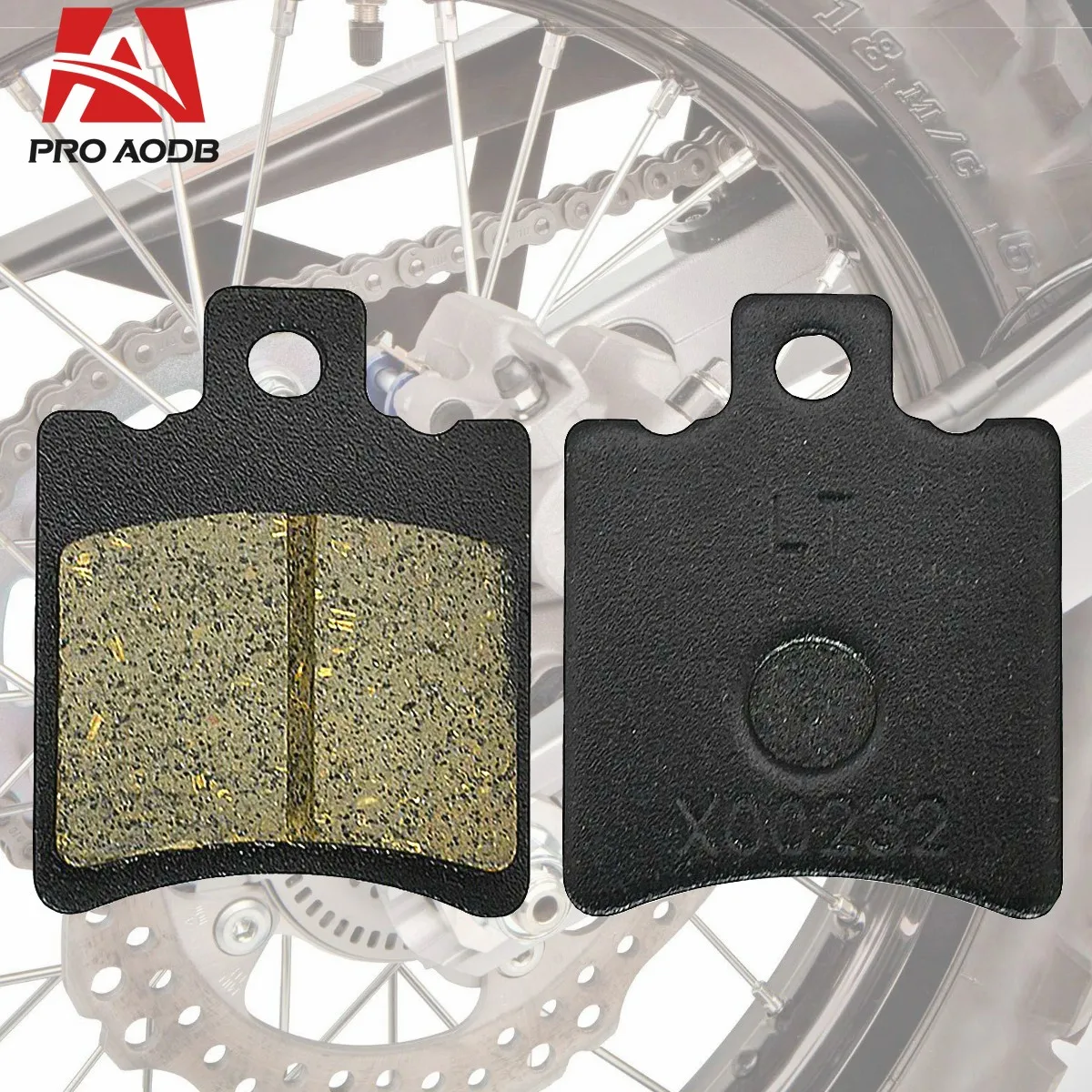 

For NGT Niu N1 N1s NQI M1 M2 M+ U1 Um Us Sturdy Sturdy Disc Brake Pads Electric Scooter Original Front and Rear Brake Pad Shoe