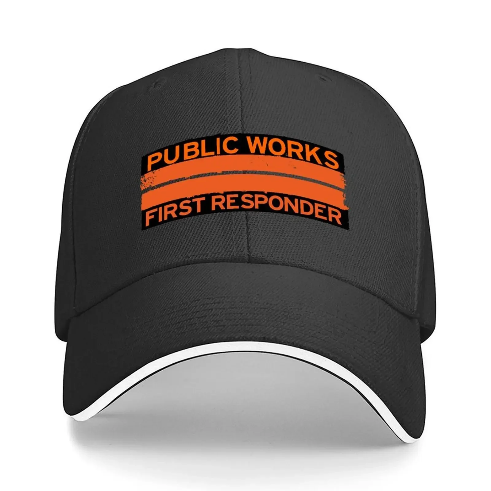 New Public Works, First Responder Baseball Cap Male Hat Winter Hat Vintage Dropshipping Women's Beach Men's