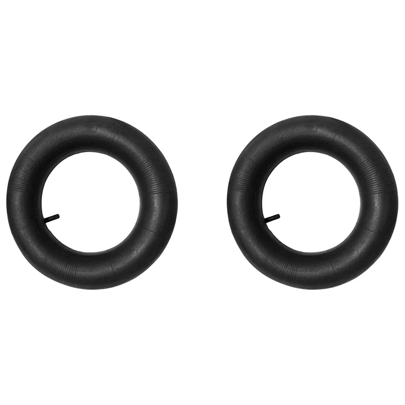 

2X Wheelbarrow Inner Tube 3.50-8 Heavy Duty Rubber Inner Tube Replacement With Tr13 Valve Stem Garden Cart Inner Tube B