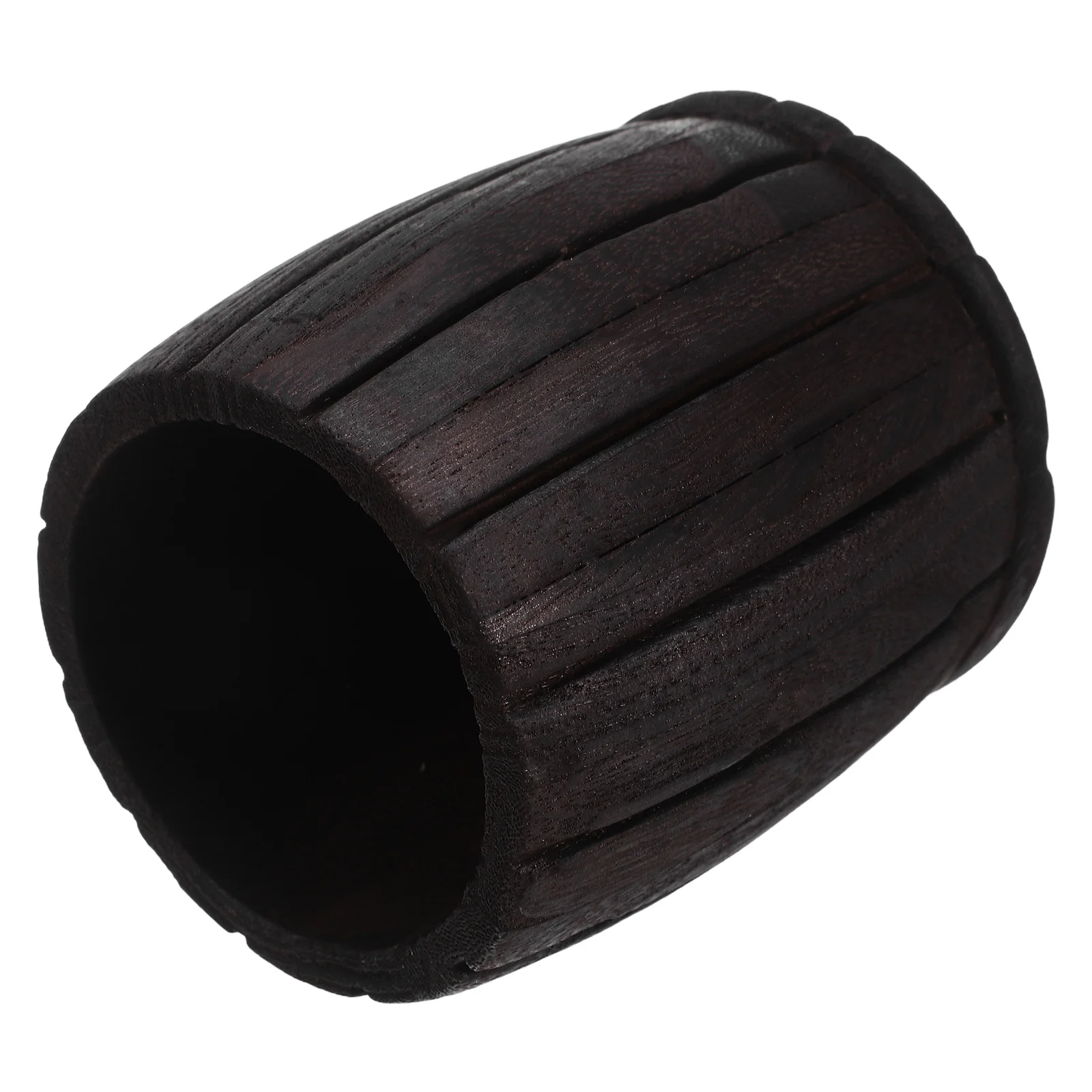 

Wood Pen Holder Cup Vintage Wooden Pencil Box For Desk Organizer Storage Makeup Brush Stationery Supplies Office School