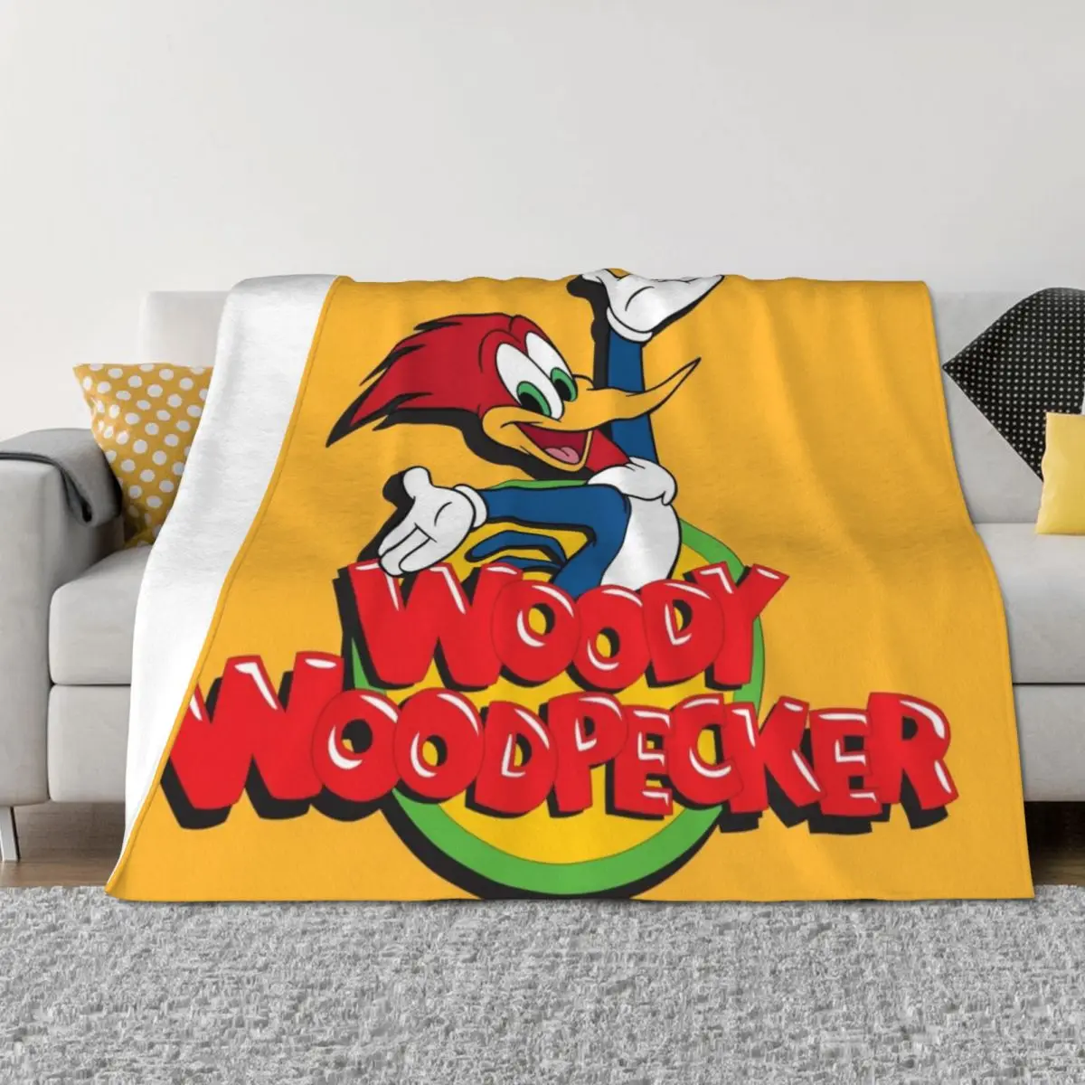 

Woody Woodpecker Throw Blanket Beach Softest Luxury Throw Polar Blankets