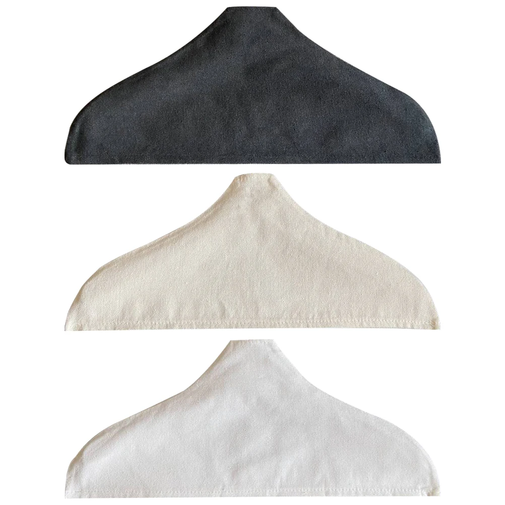 

3pcs Cover Clothing Wardrobe Cotton Linen Anti Skid Dust Evening Dress Hanger Cover Proof Reusable Garment Protector
