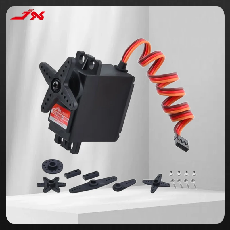 

JX Servo PDI-5521MG-360 360°20kg Steering Digital Metal Gear Core Servo with High Torque for 1/10 1/8 RC Car Robot RC Model DIY