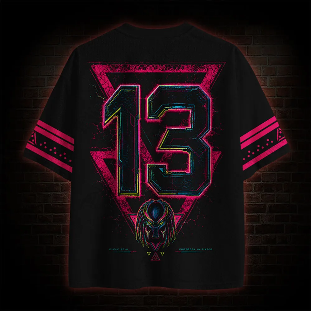 Hot Selling Products, Terrifying Dark Series Clothing, Trendy Men's Short Sleeves Suitable for Sports and Fitness, Bicycles