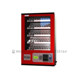 Multi-Functional Self-Service Snacks Condom Eyelash Toy Vending Machine Customized Vendor Station With Coin Notes