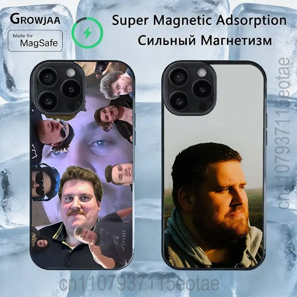 

D-Drachenlord Rainer Winkler Magnetic Case: Compatible with IPhone 17,16,15,14,13,12,11,Pro,Max,Plus,Mini,SE4,E