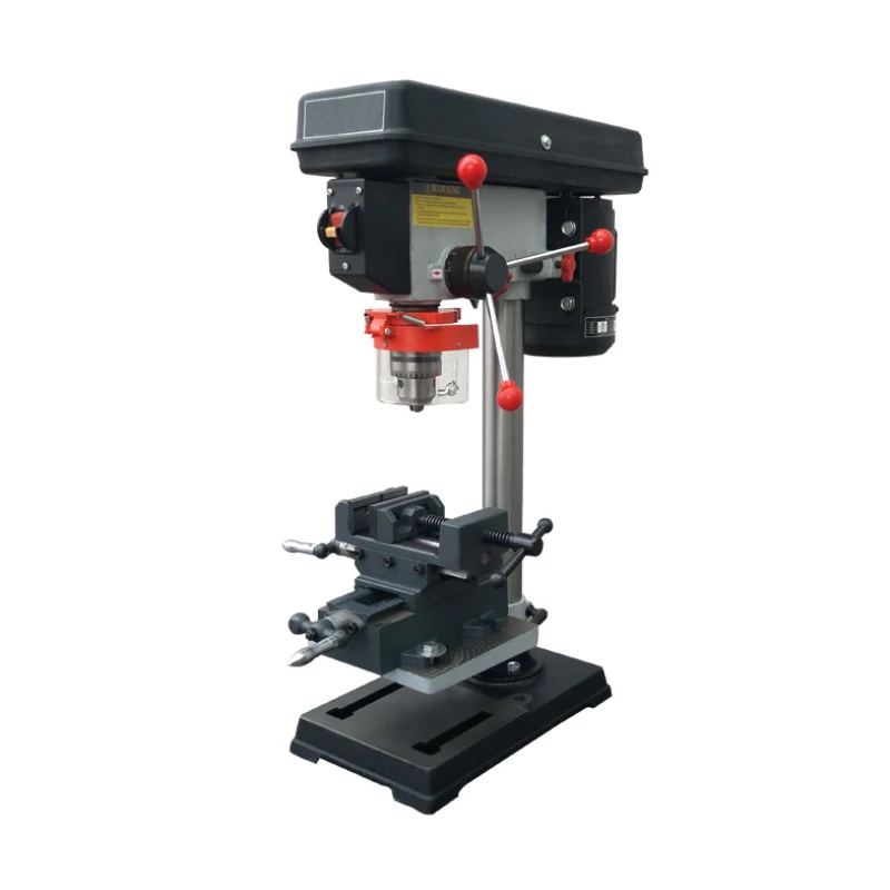 Trapano da banco industriale da 100 W Supporto per trapano da banco elettrico ad alta precisione Trapano da banco ad altezza regolabile 220 V