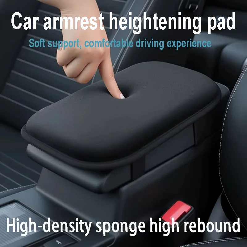 1/2pcs Car Armrest Box Pad Plush Car Center Console Protection Pad Soft And Comfortable Universal