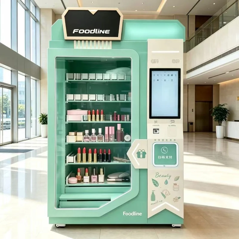 FL Multi‑function Cosmetic Vending Machine Touch Screen False Lashes Nail Art Beauty Automatic Vending Machine For Salon