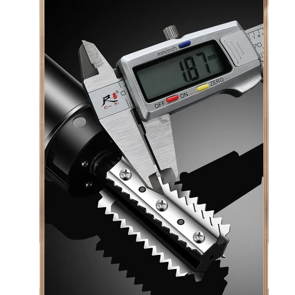 Cordless Electric Fish Scaler Efficient 125W Electric Fish Scale Scraper Left/Right Rotation Stainless Steel Fish Scale Remover