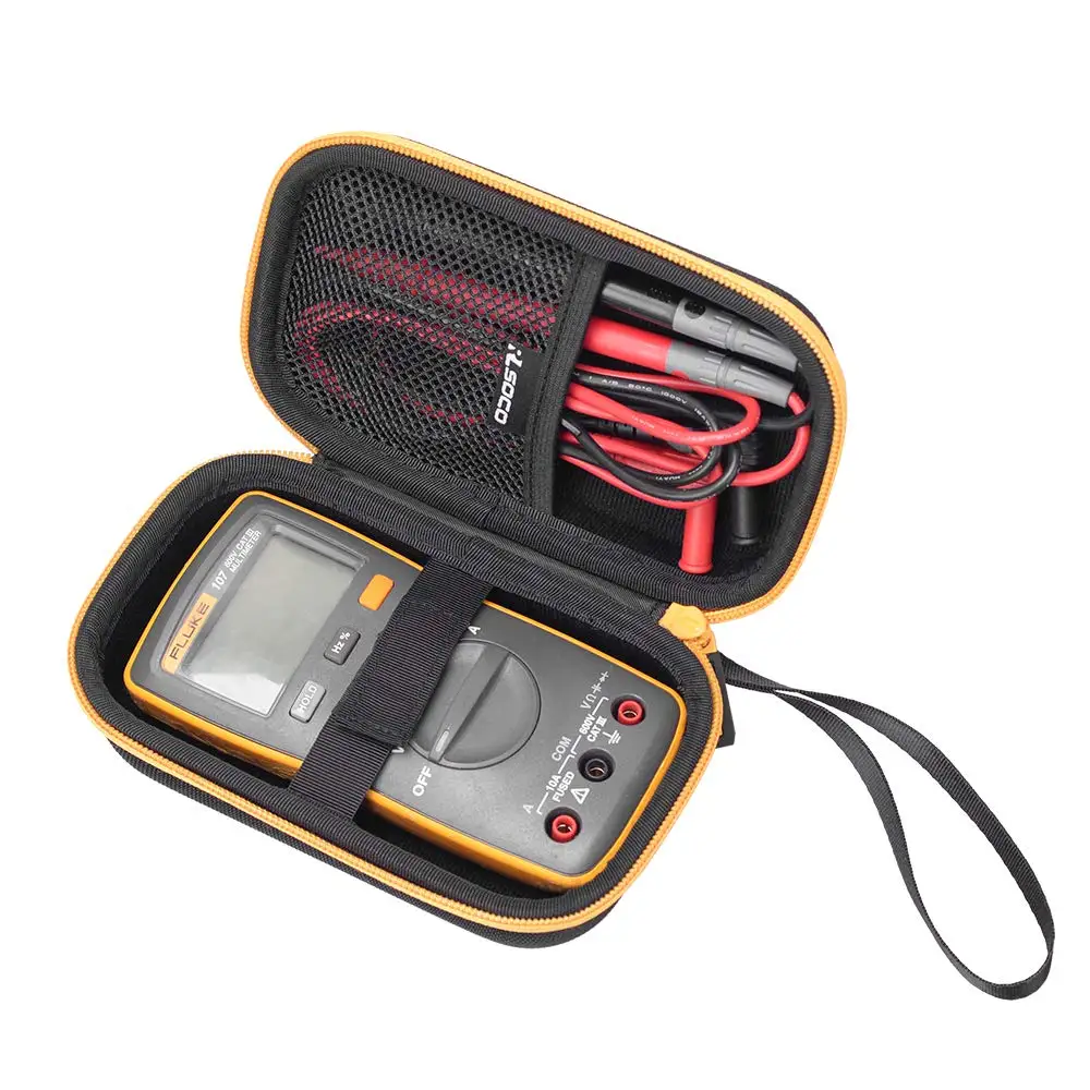 RLSOCO Carrying Case for Fluke 106/107/101 Handheld Digital Multimeter (Case Only)