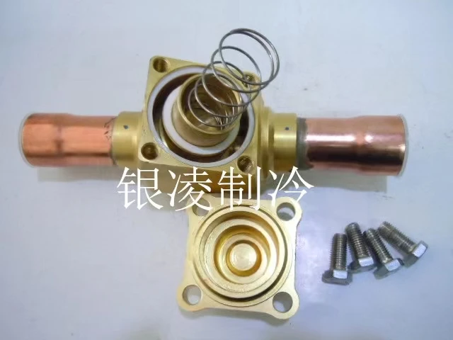 Check valve refrigeration central air conditioning cold storage freezer equipment anti-return stop valve single-phase valve 35MM