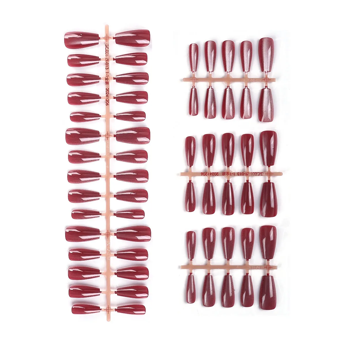 30개입 타원형 짧은 핑크 프레스온 네일 심플 옴브레 마그네틱 인조 손톱 팁 달콤하고 시원한 여성&소녀용 탈부착 가능한 네일 아트