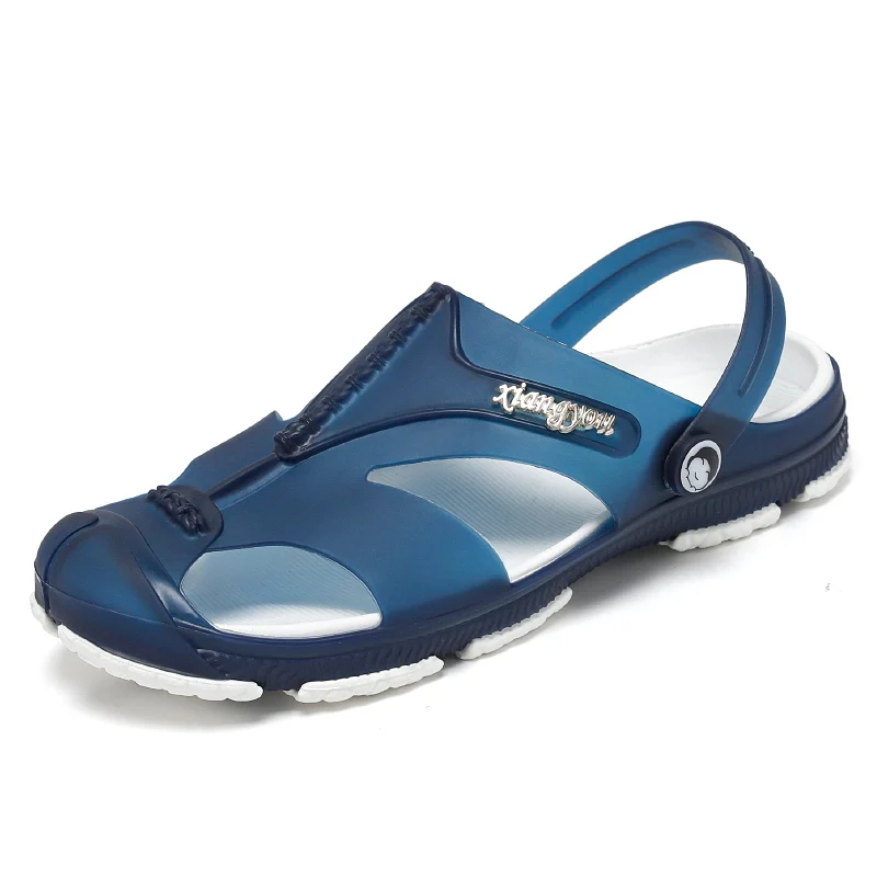 Men Sandals Summer Casual Shoes Soft Mesh Couple Beach Slippers Swimming Sandal Foam Runners Comfort Flip-flops Slipper Luxury