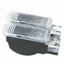 Luz de puerta Interior para coche, lámpara de iluminación de maletero para Audi A1, A2, A3, A4, A5, A6, A7, Q3, Q5, Q7, TT, VW Phaeton Seat 8KD 947, 415C, 2 unidades