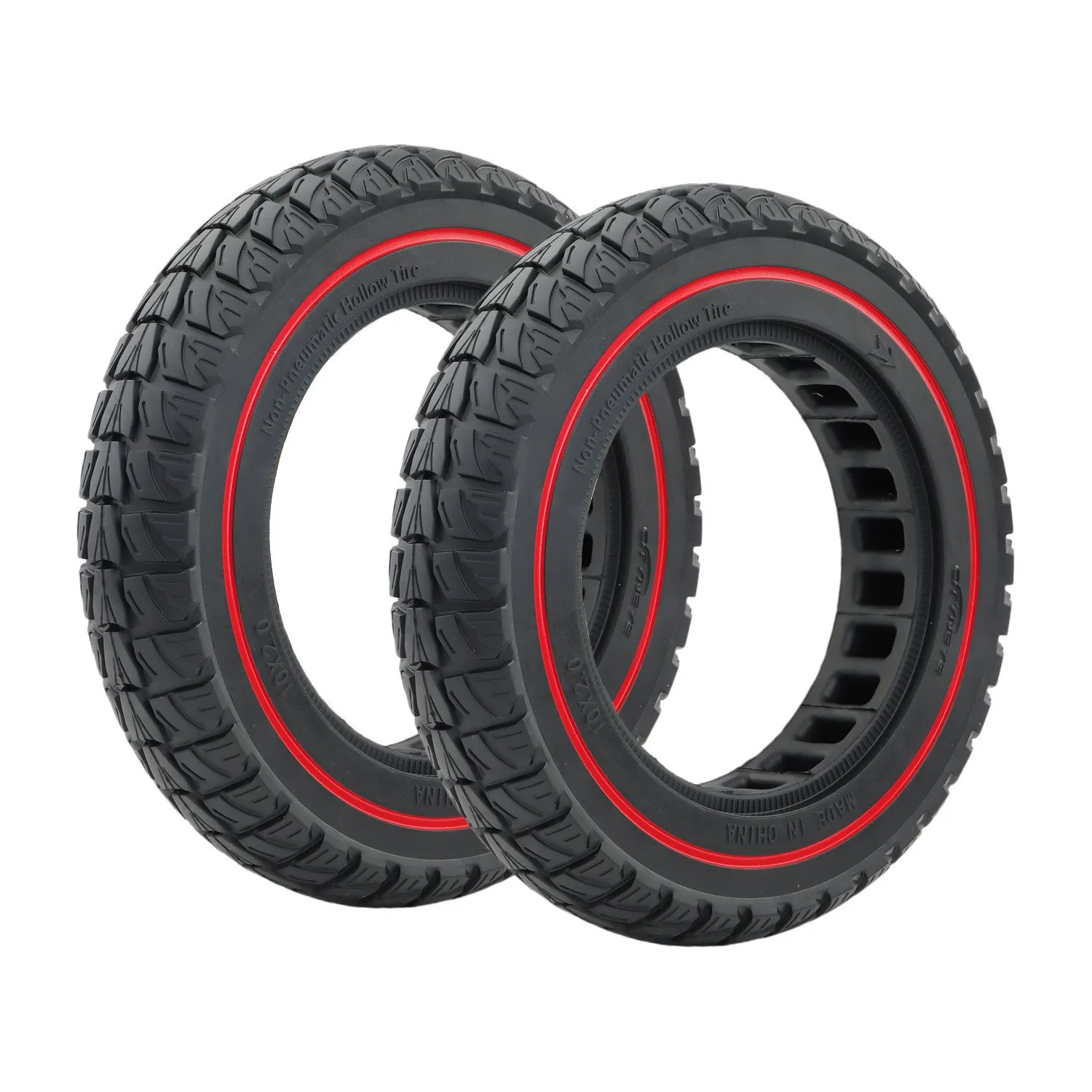 

M365/pro Электрический скутер с твердой шиной, две упаковки по 10*2,0, ненадувные сотовые аксессуары для внедорожных шин