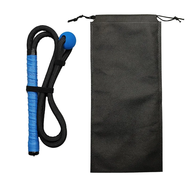 

Golf Swing Rope Training Aid Fitness Equipment Trainer With Eva Ball For Practice Posture Corrector Exercise