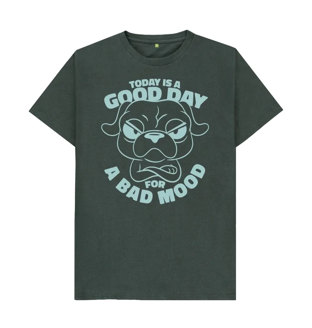 GOOD DAY FOR A BAD MOOD T SHIRT Fashionable, trendy, romantic T-Shirt Close fitting breathable trendy T-Shirt