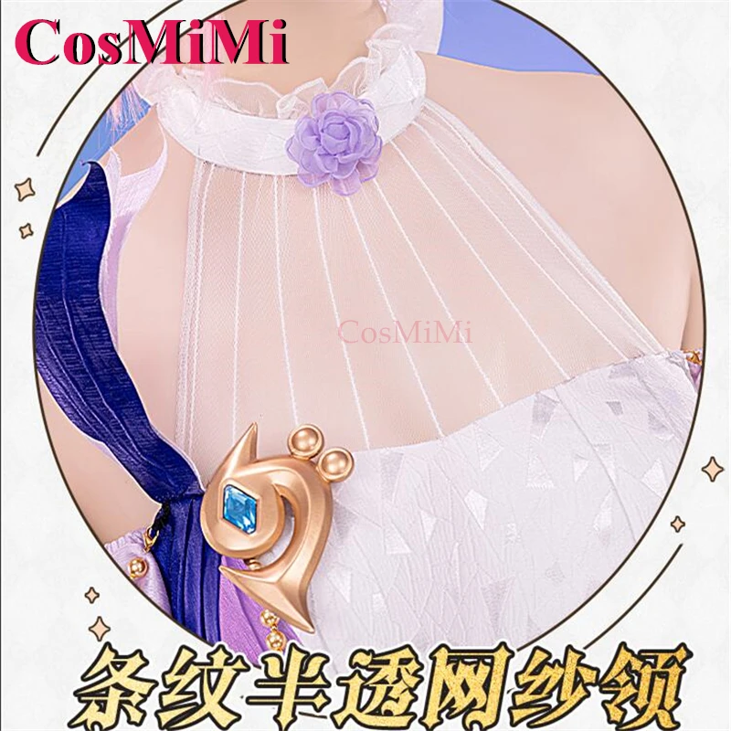 زي كوميمي-اليزيا تأثيري ، لعبة ، تأثير هونكاي 3 ، زي ، أحلام نقية ، حفلة موسيقية ، أنيقة ، فستان رسمي ، حفلة كرنفال ، ملابس لعب الأدوار