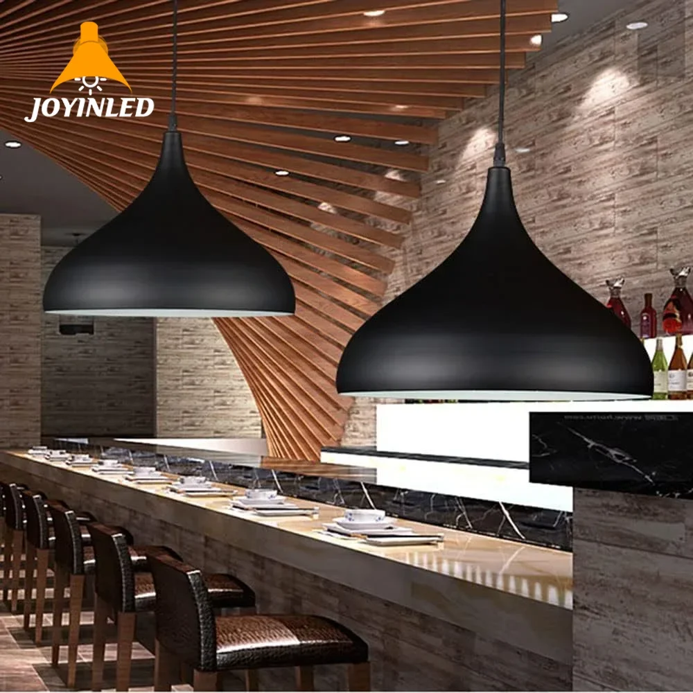 

Simple Creative Office Chandeliers Black White Silver Metal E27 Lighting Fixtures Bar Restaurant Barber Shop Cafe Pendant Lamp