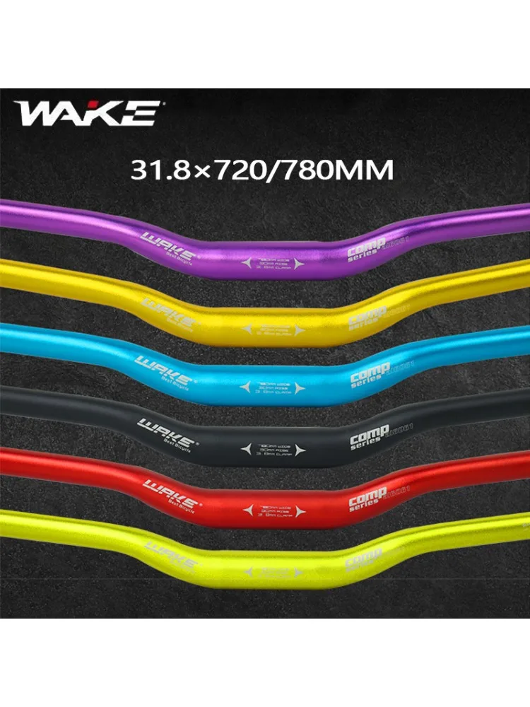 AliExpress NONE WAKE MTB Handlebar 720mm 780mm 31.8mm Bicycle Swallow Handlebar Aluminum Alloy Mountain Bike Handle Bar Ultralight Riser Bar