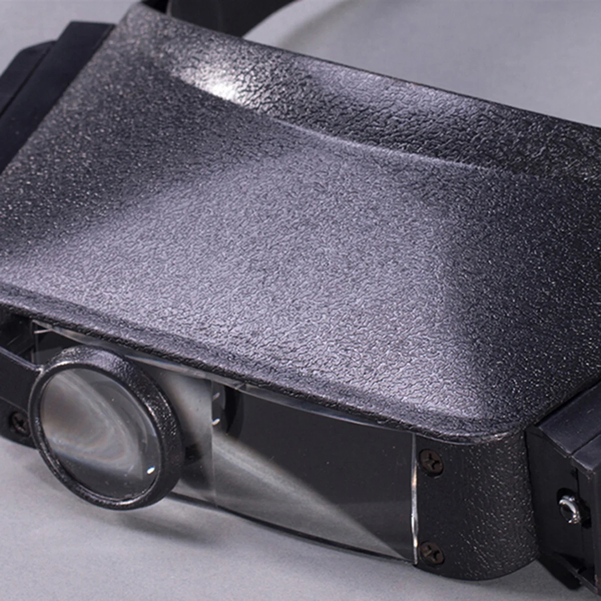 

8X Led Lighted Magnifier Headband Black Adjustable For Antiques Jewelry Stamp Repair Tools Collector Glass Instrument