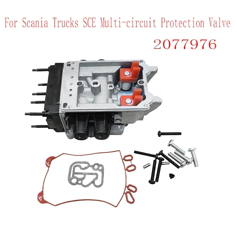 

Multi-Circuit Protection Valve SCE 2077976 As Shown Metal Automotive Supplies For Scania Trucks