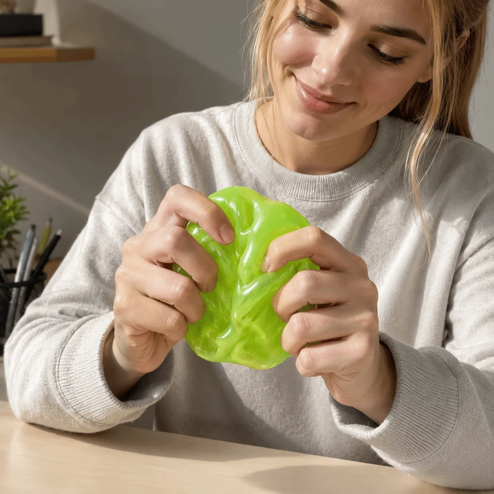 Creative 6cm Cheese Squeezed Cube Anxiety Relief Super Soft Cheese Squishy Comfortable Hand Relax Cheese Pinch Children's Gifts