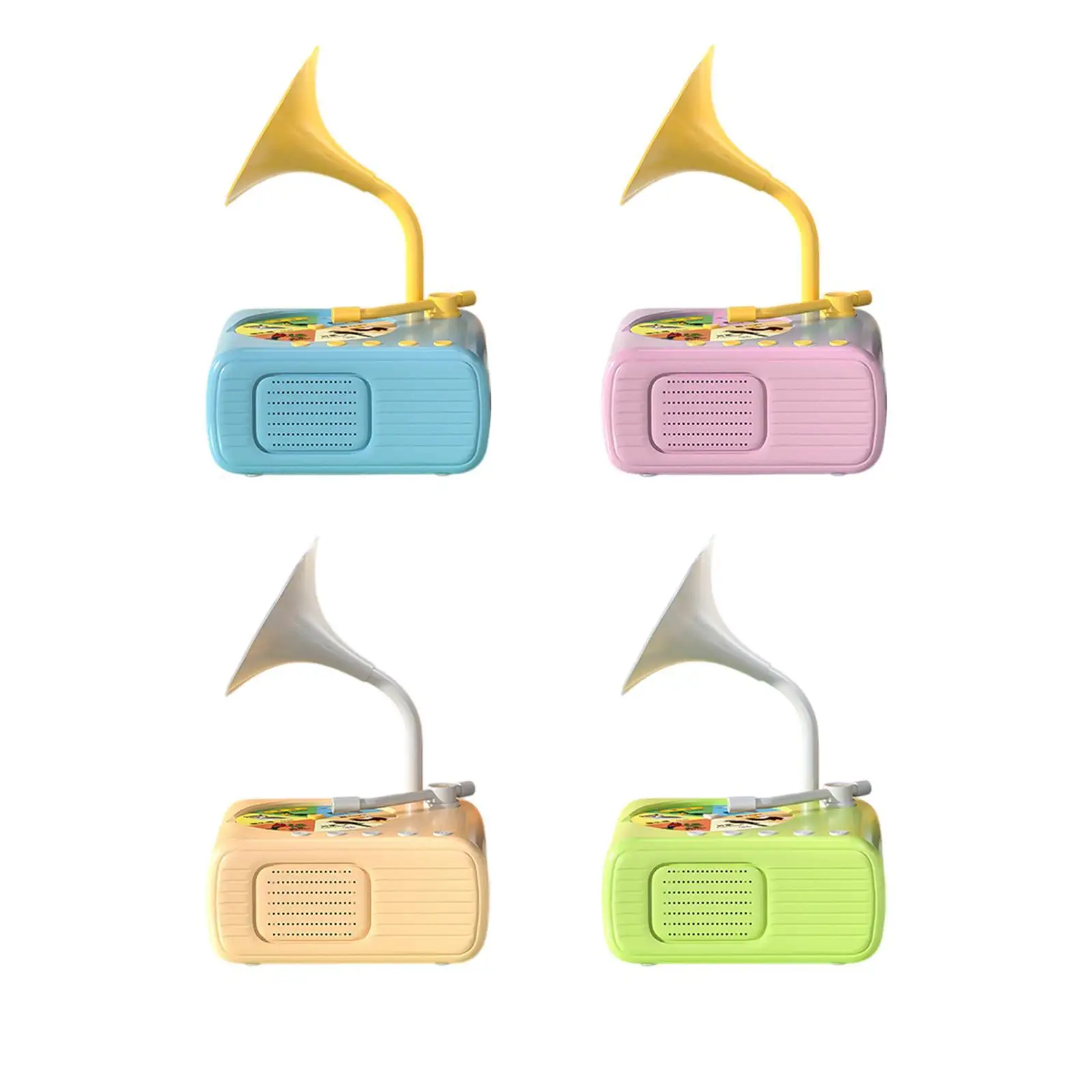 어린이 축음기 다용도 스토리텔링 장난감 창의적인 뮤직 박스 튼튼한 감각 장난감
