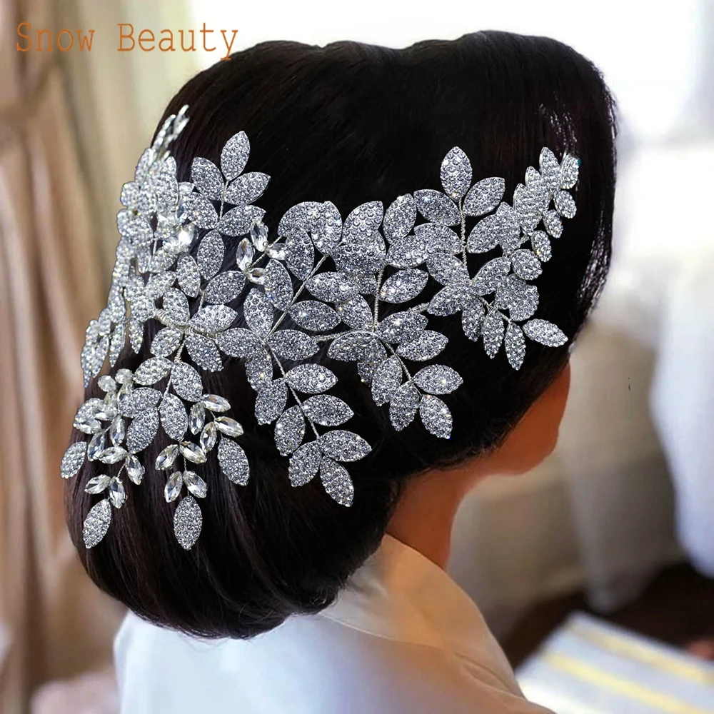 

DZ021 Bridal Crowns Elegant Headwear Prom Hair Wear Wedding Hair Accessories Party Jewelry Luxury Bridal Forehead Hairband