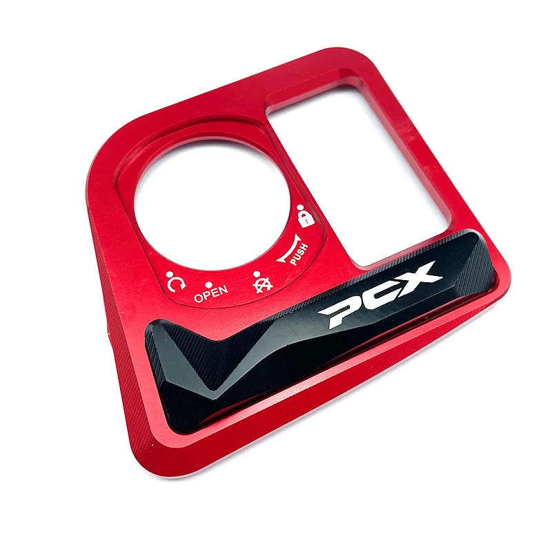 PCX オートバイアクセサリー点火スイッチカバー電気ドアロックボタンカバープロテクターホンダ PCX125 PCX160 pcx 125 160