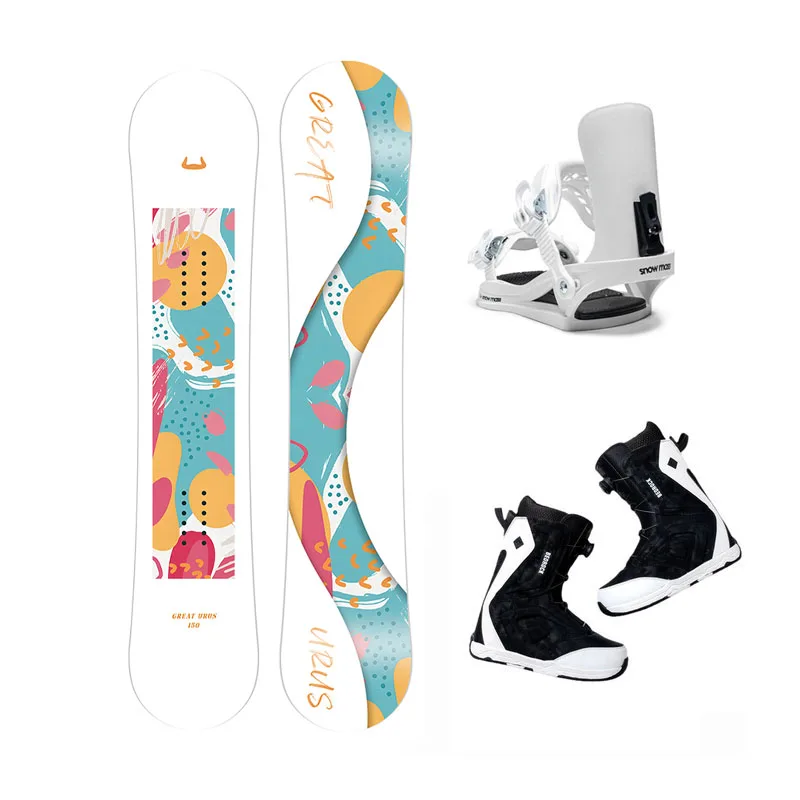 

Complete Snowboard Package With Custom Boots - Low Factory Price Manufacturer