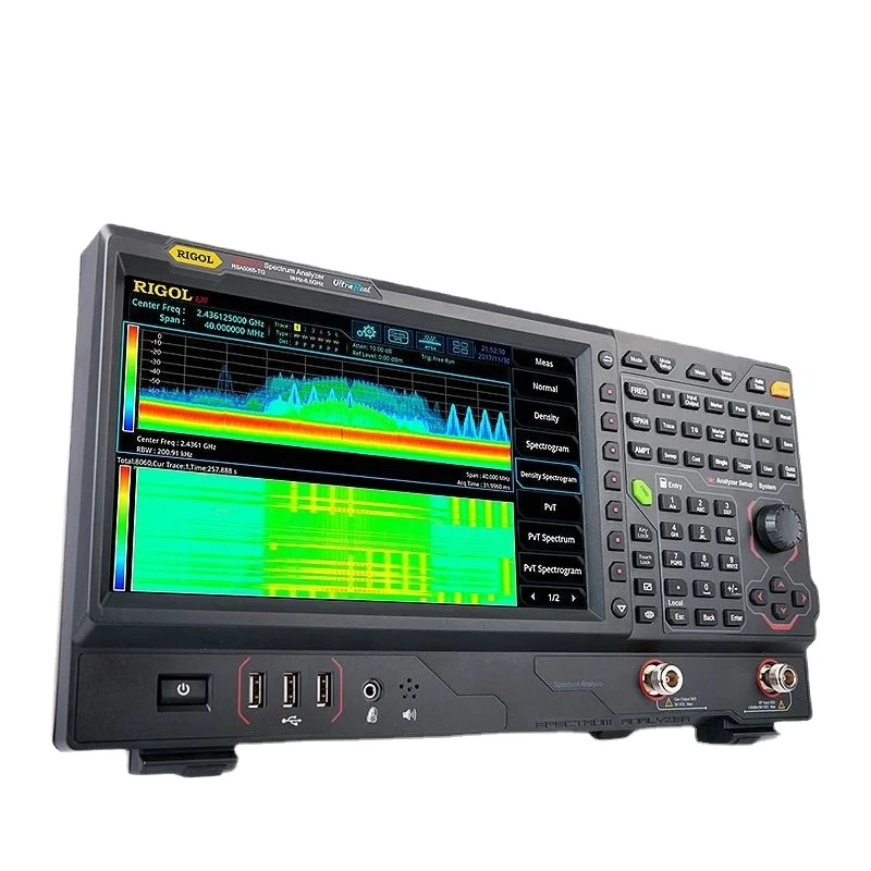 Universal Source RSA5000-EMI Handheld Touch Screen Spectrum Analyzer with Tracking Source EMI Testing Real-time Analysis