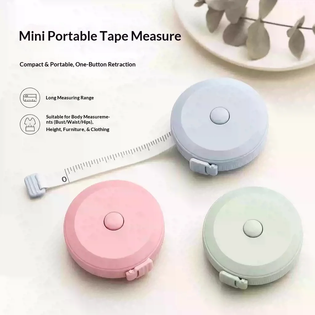 1.5/2M Soft Tape Measure Double Scale Body Sewing Flexible Measurement Ruler For Body Measuring Tools Tailor Craft 60/79Inch
