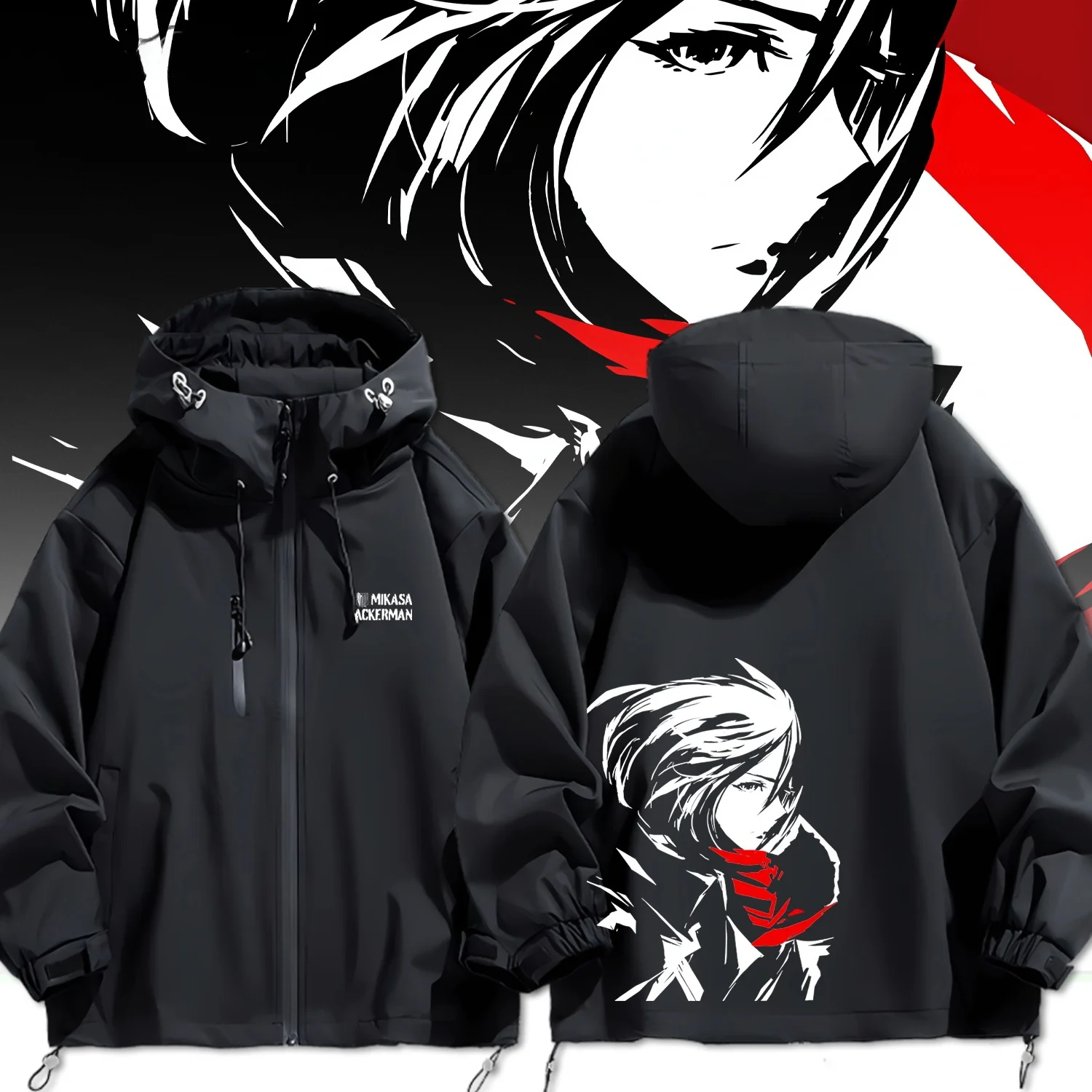 attack-on-titan-three-heads-jacket-unisex-casual-hooded-anime-outerwear-polyester-fiber-waterproof-zipper-closure-youth-fashion