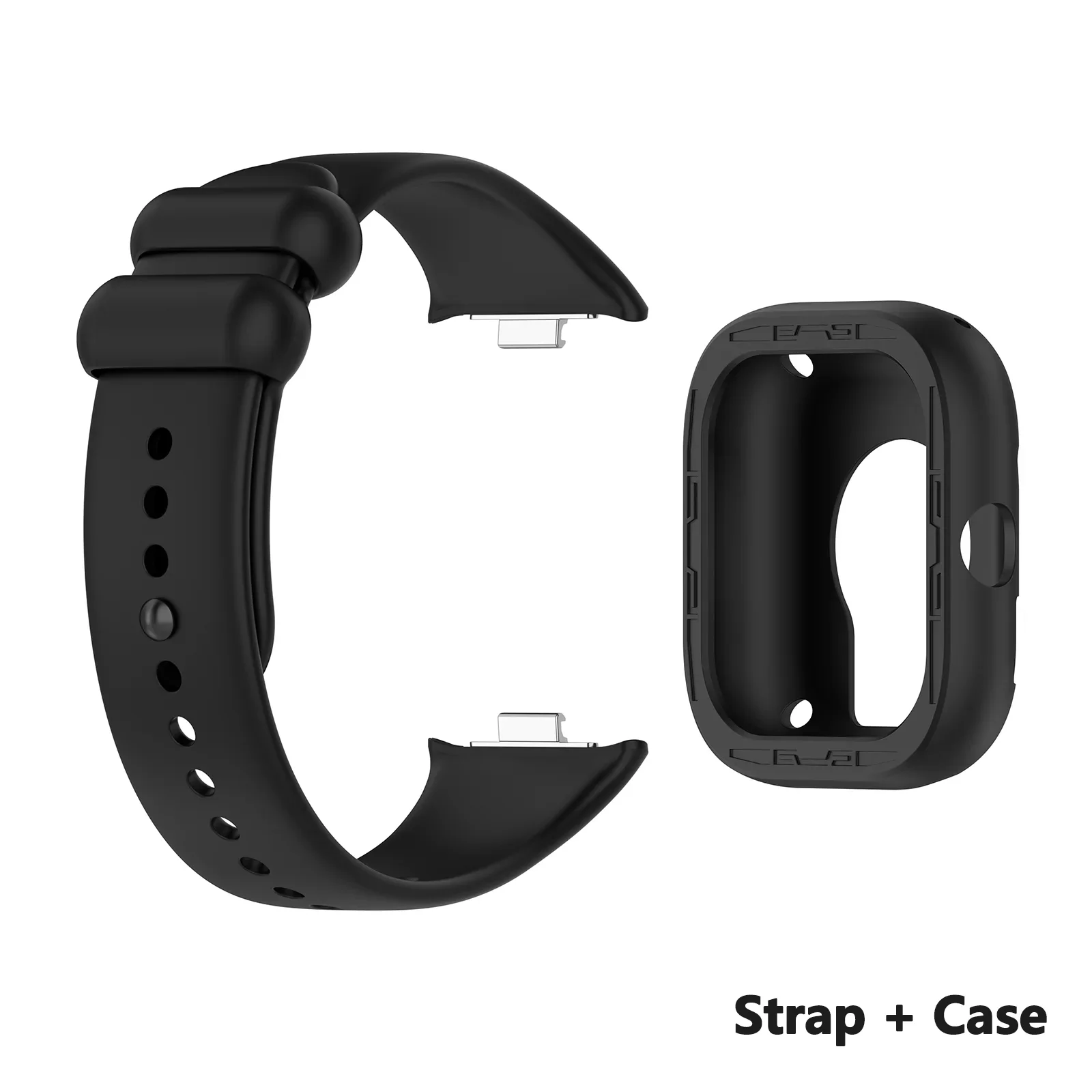 Bracelet en silicone pour Xiaomi Redmi Watch 5, bracelet de montre intelligent, bracelet de montre, coque en silicone, accessoires de bande