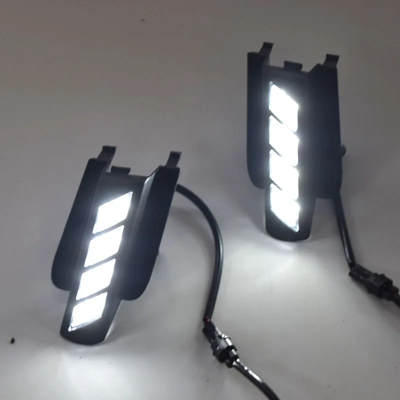 

LED Daytime Running Lights for Toyota Prado (2003-2009) - Old Model DRL with Mustang-Style Turn Signals