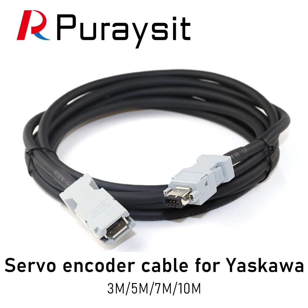 

Puraysit Servo Motor Encoder Cable JZSP-CMP00-03-E JZSP-CMP00-05-E JZSP-CMP00-10-E for Yaskawa 5 7Series