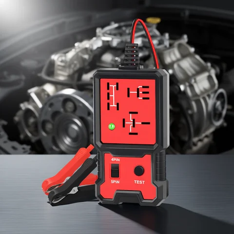 LED Indicator Light Car Battery Checker Electronic Test Car Relay Tester Diagnostic Tools Automotive Accessories Universal 12V
