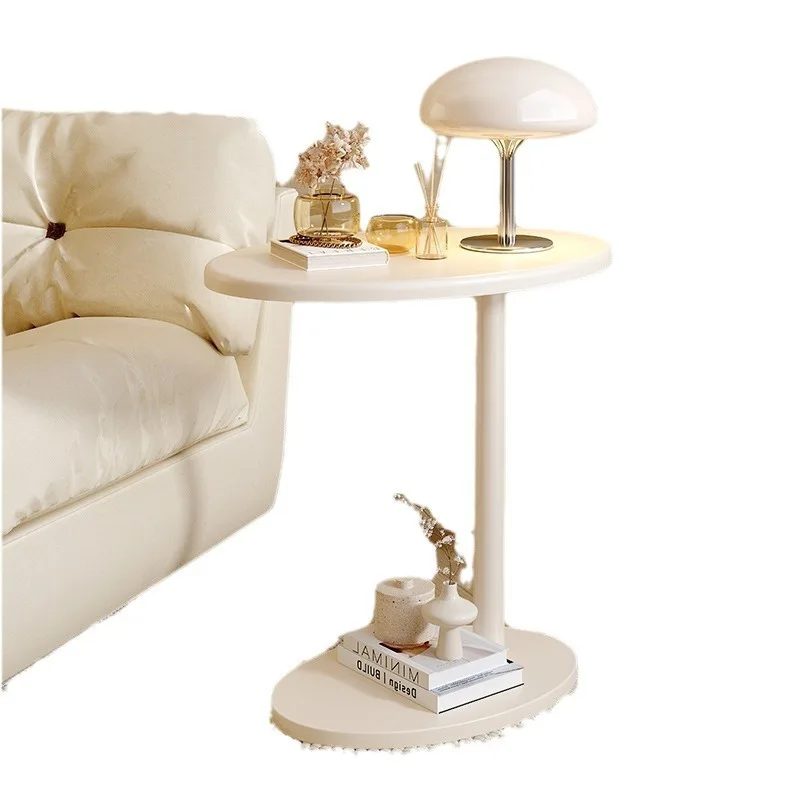 

Nordic Special-shaped Coffee Table Light Luxury Movable Small Coffee Table Modern Simple Table