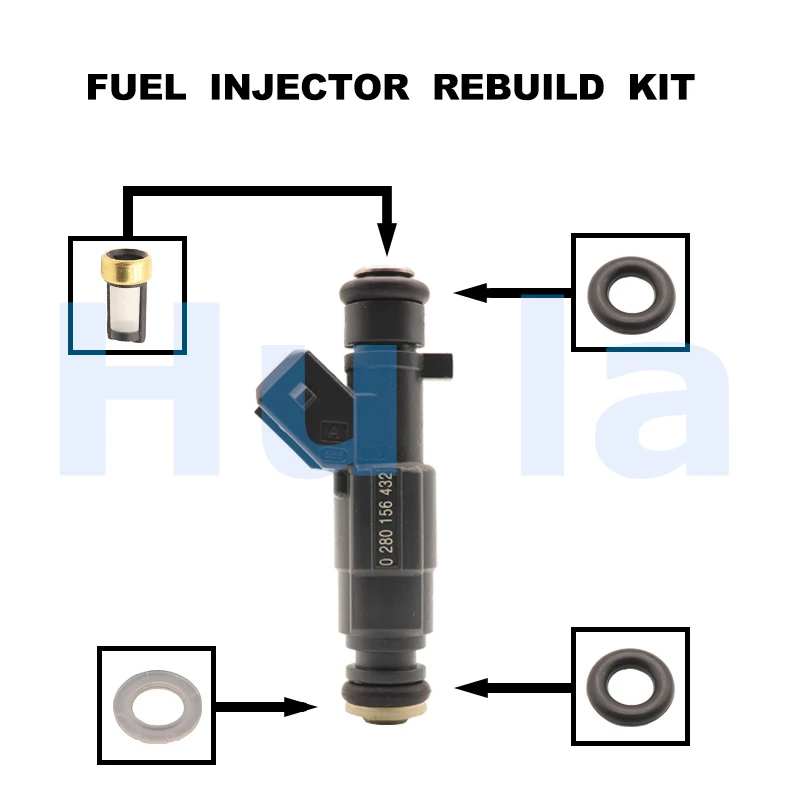 

Fuel Injector Repair Kits for Buick Statue of lu lacrosse 3.0L 2.5L V6 1998-2014 0280156432