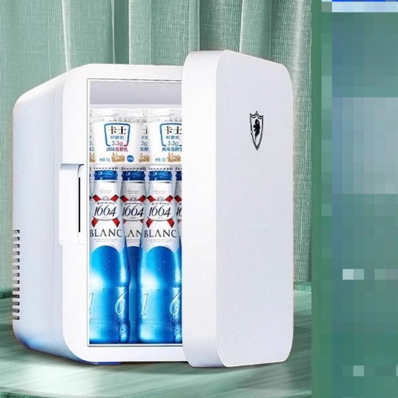 Portable Mini Fridge Car/Home Dual Use Compact USB-Powered Cooler Warmer for Office Ultra-Quiet Energy Saving Large Capacity