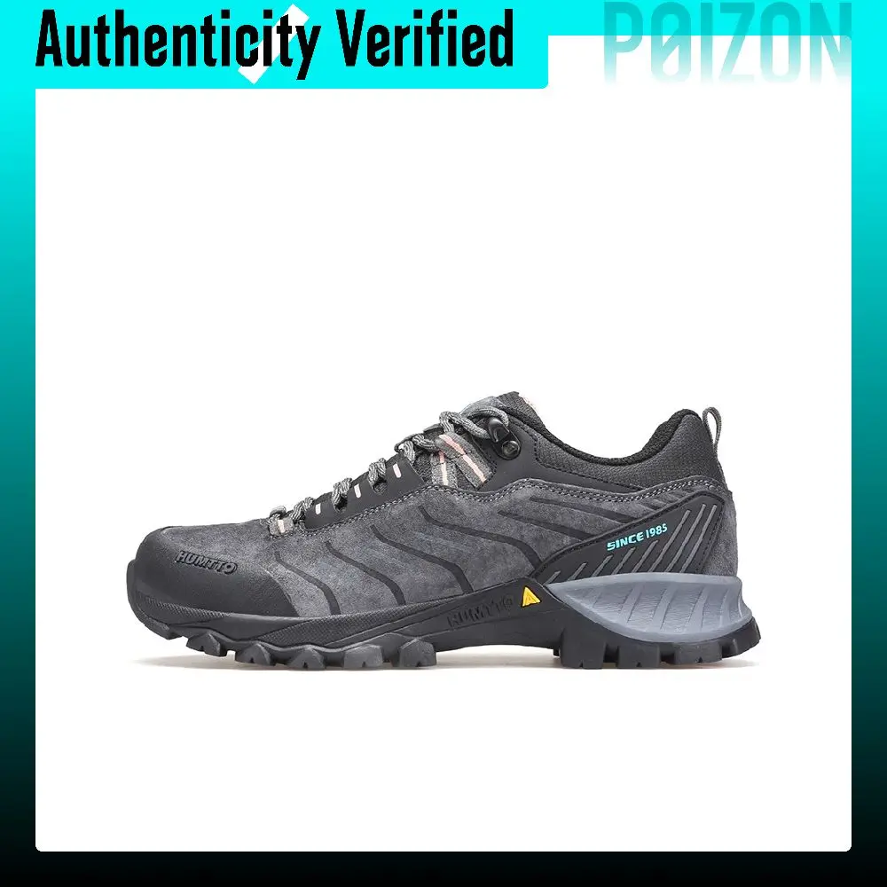 HUMTTO Slip Resistant Abrasion Resistant Slip Resistant Abrasion Resistant Low top Outdoor Shoes Women's Black 140121B-2