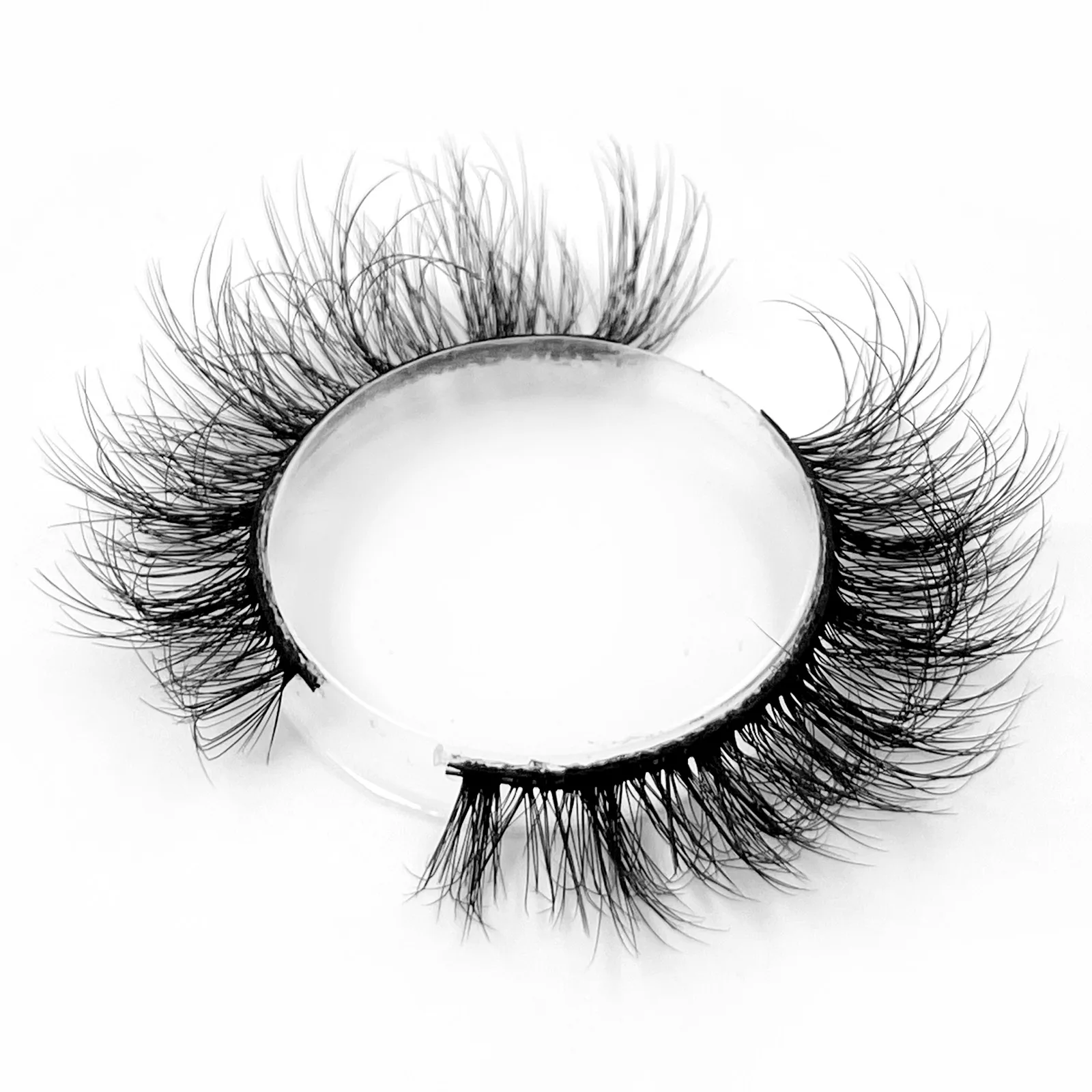 New 7 Pairs of Thick, 3D Simulation Mink Fur Fake Eyelashes Short, Dramatic Fake Eyelashes Wholesale Full Line Fake Eyelash Make