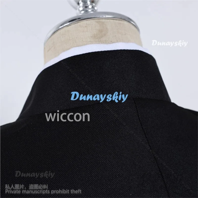 アニメコスプレダンダン衣装高倉健DK制服黒ジャケットロールプレイ衣装ウィッグハロウィンクリスマス女性メナ;2