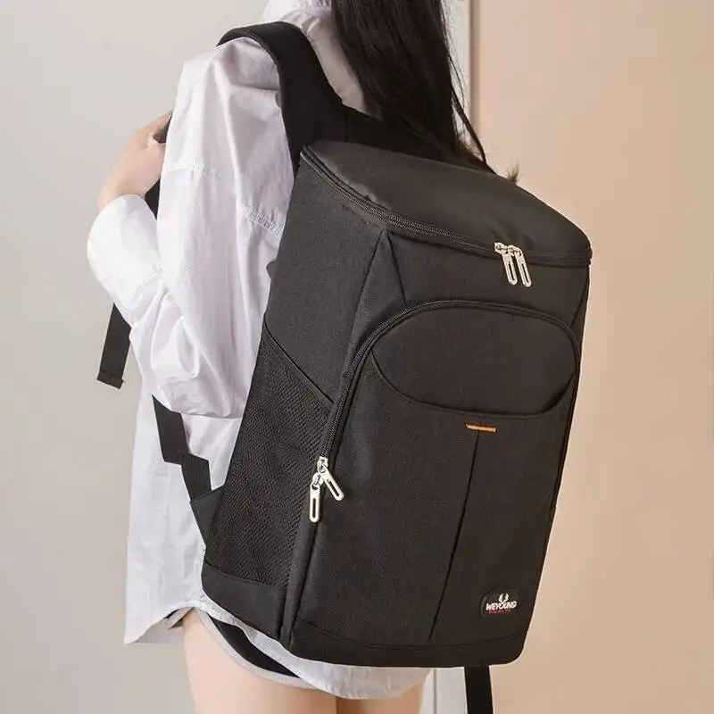 Backpack Large Capacity Multifunctional Picnic Bag New Outdoor Ice Bag Handheld Insulated Bag