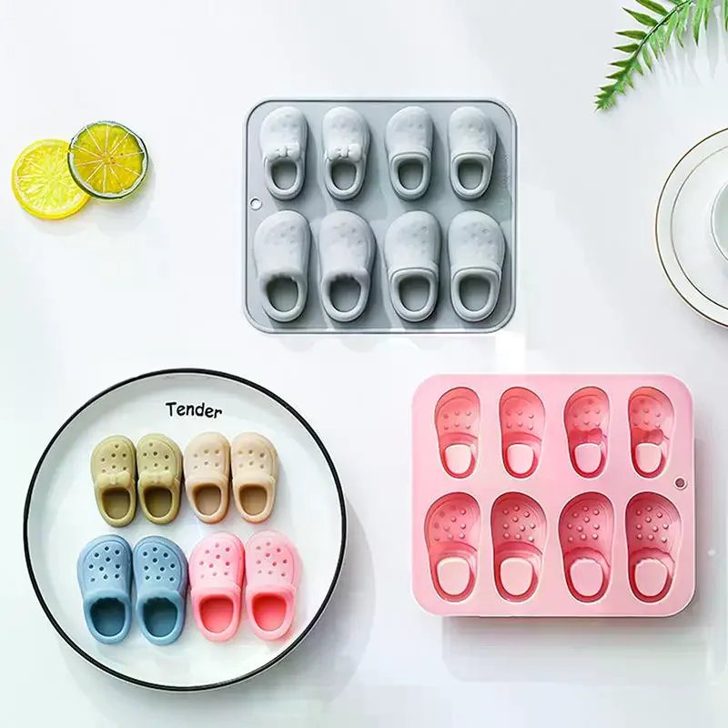 แม่พิมพ์ซิลิโคนรูปรองเท้า 8 ช่ - Silicone Cake Mold บทวิจารณ์และราคา